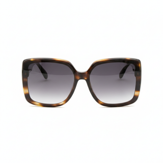 Lunette de soleil CARRÉE EN ACÉTATE ÉCAILLE– UV400 • nylon gris dégradé