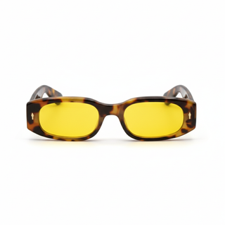 Lunettes de soleil RECTANGULAIRE EN POLYCARBONATE ÉCAILLE BRUN – UV400