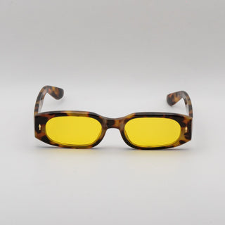 Lunettes de soleil RECTANGULAIRE EN POLYCARBONATE ÉCAILLE BRUN – UV400