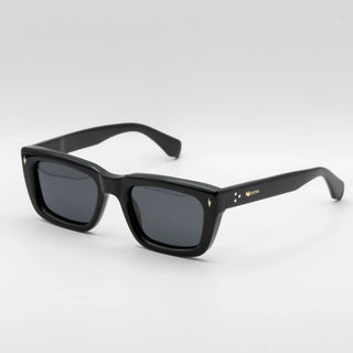 Lunettes de soleil CARRÉS EN ACETATE polarisés gris haute clarté